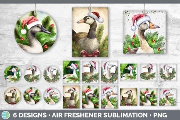 Christmas Barn Goose Air Freshener Sub for Illustrations