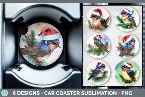 Christmas Barn Swallow Car Coaster Sub: A Crafter's Review