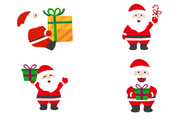 Christmas Illustration Element for Local Branding and Packaging