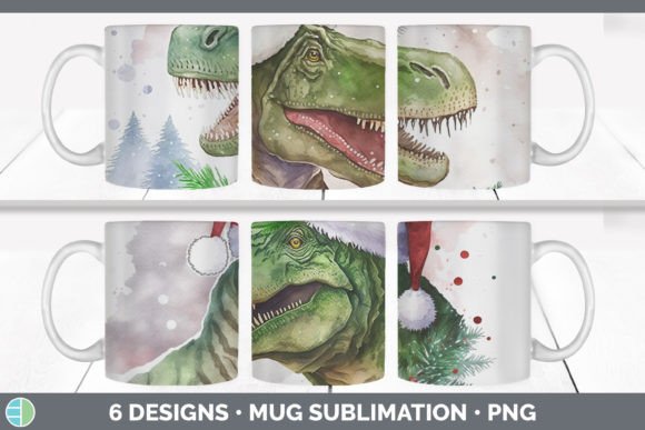 Dinosaur Christmas Mug Sublimation Review